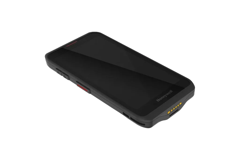 موبایل کامپیوتر honeywell-scanpal-eda52 مشکی از نمای روبرو مایل
