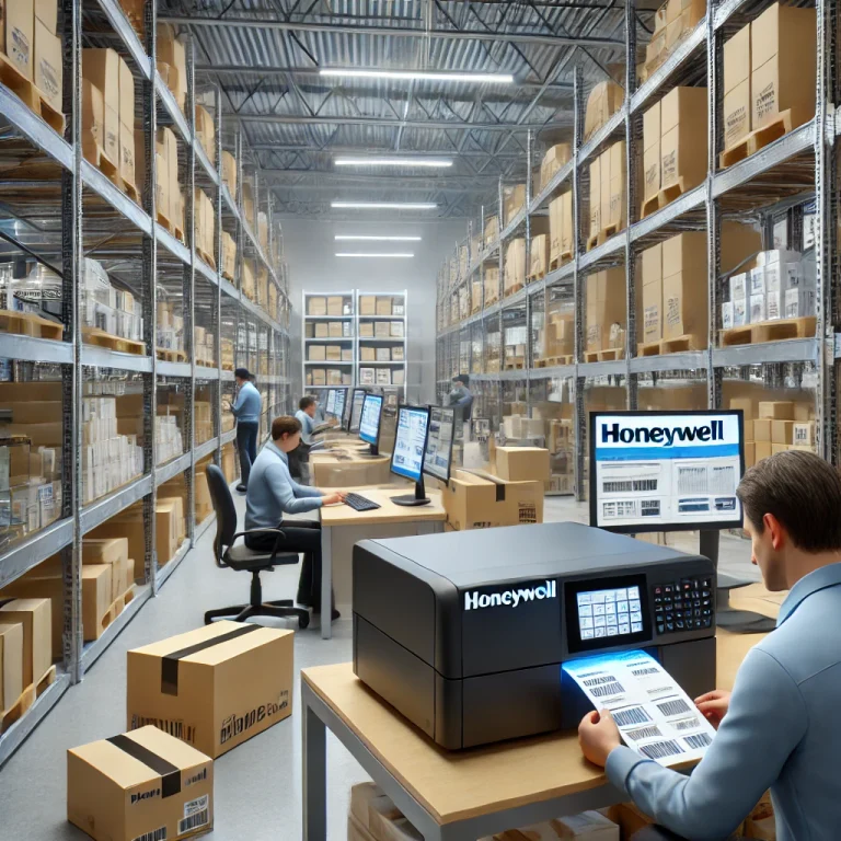 کاربرد لیبل پرینتر هانیول در صنعت لجستیک و حمل و نقل