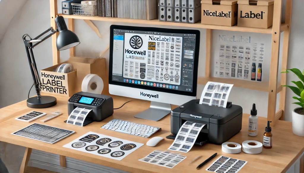 بررسی نرم افزار سازگار با لیبل پرینتر هانیول نرم‌افزار zebra designer