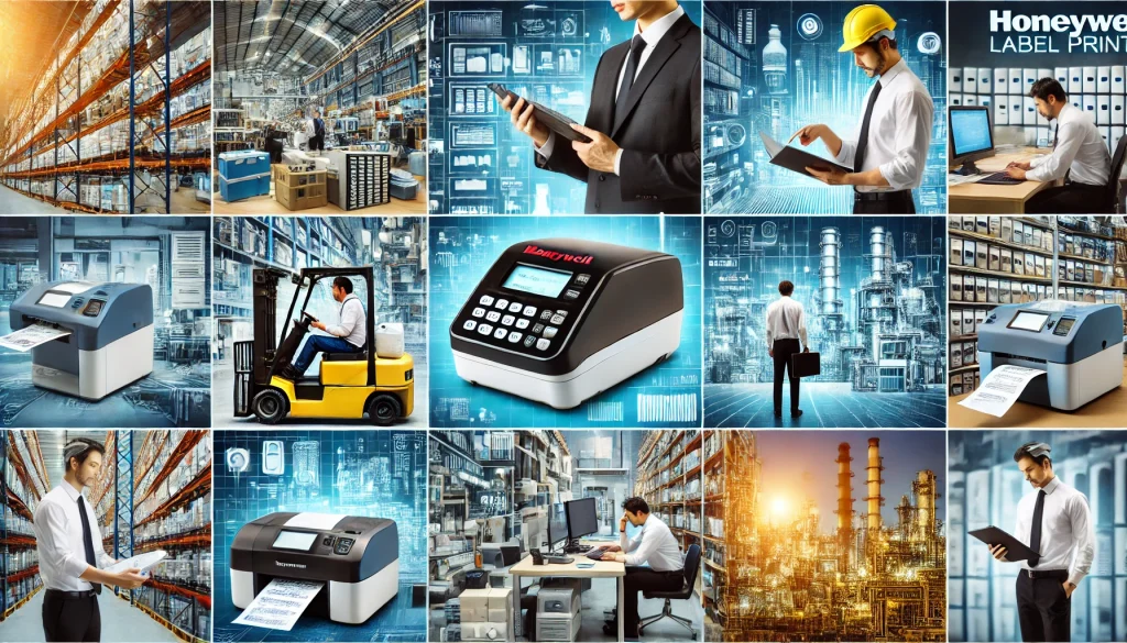 استفاده از لیبل پرینترهای هانیول در صنایع مختلف