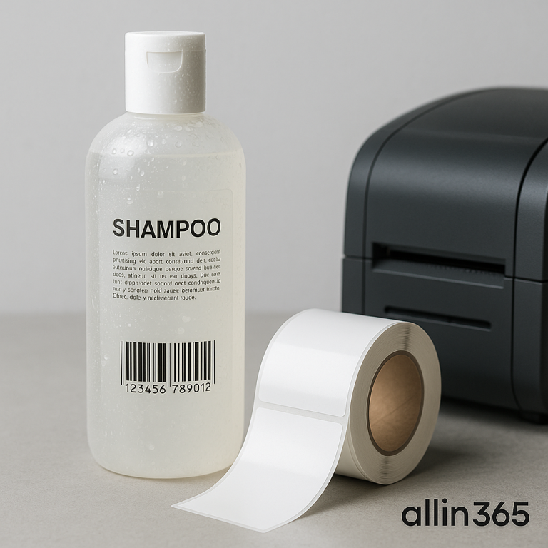 لیبل PP برای آرایشی و بهداشتی در عالین365