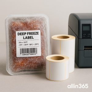 لیبل سردخانه‌ای (Deep Freeze) در شرکت عالین365